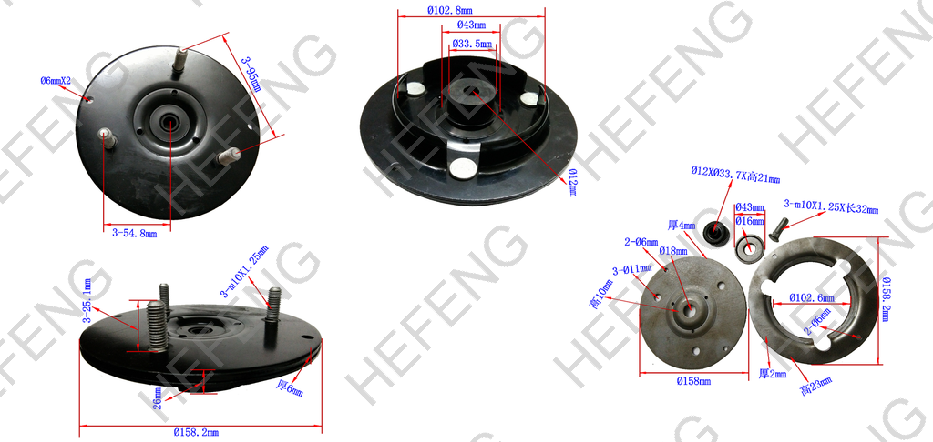 48609-0K010 48609-0K020 2WD | XIAMEN HEFENG INTERNATIONAL CO.,LTD